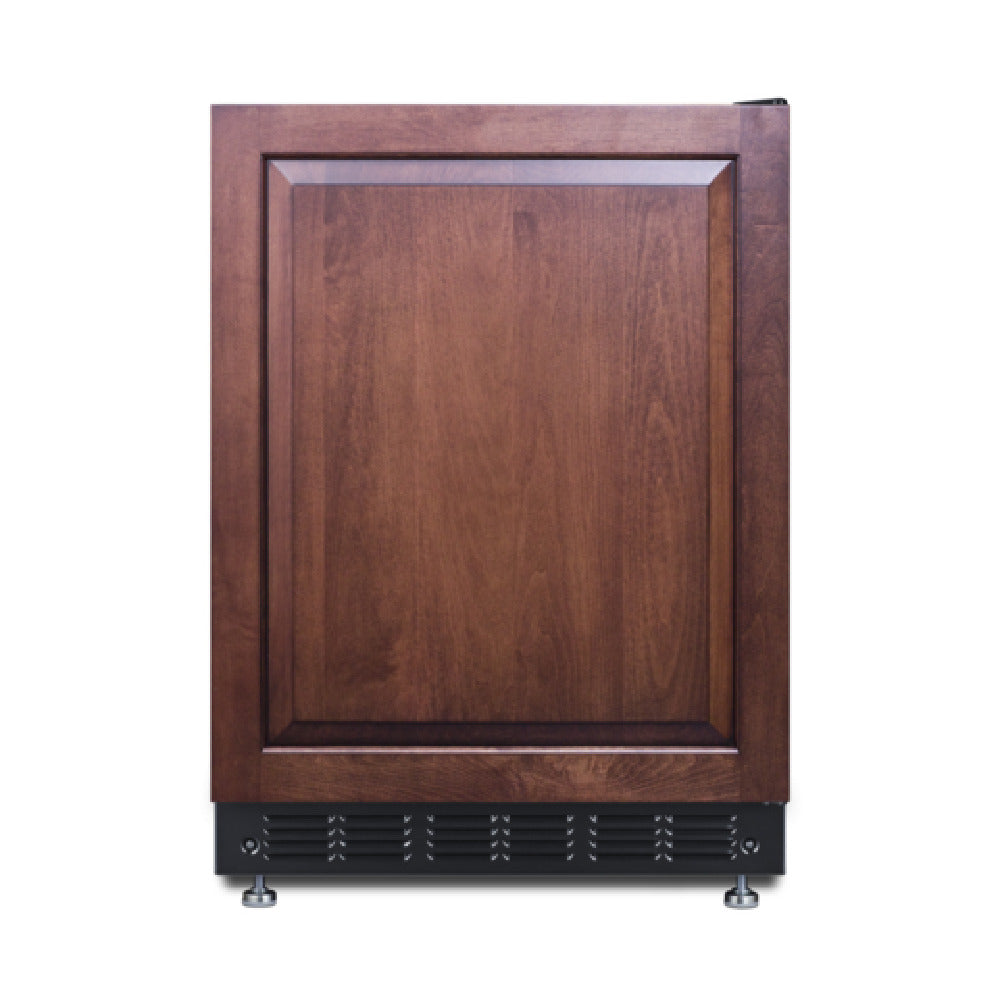 Summit CT66BK2SSRSIF Refrigerator-Freezer 24" Wide 4.9 Cu.ft