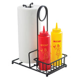 TableCraft Products 10263 - Paper Towel & Condiment Caddy, 10" X 6" X 12-1/4”H