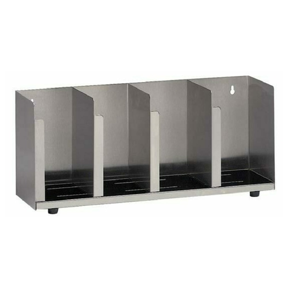 Dispense-Rite CTLD-19 - Lid/Cup Organizer, Adjustable, 4 Section