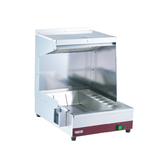 Hubert 206730 - Kratos 29M-156 Fry Dump Station, 16.5"W X 22.4"D X 22.6"H, Countertop