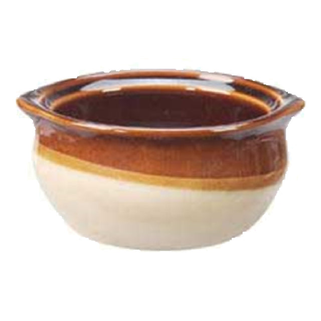 Vertex China OSC-10-CB Onion Soup Crock 10 Oz. 4-3/4" Dia.