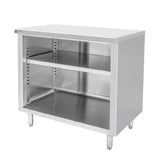 GSW USA CTN-2448 Work Table Cabinet Base With Open Front 48"W X 24"D X 35"H