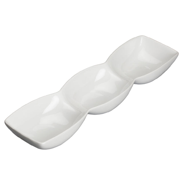 Winco WDP017-101 Trio Bowl 24 Oz. OA 14-1/4" X 4"