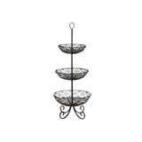 TableCraft Products BKT3 - Mediterranean Collection™ Basket, Three-tiered, 10,12 & 14" Baskets
