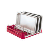 Vollrath 5266910 Signature Dishwasher Rack Full Size Open End With Steel Channel