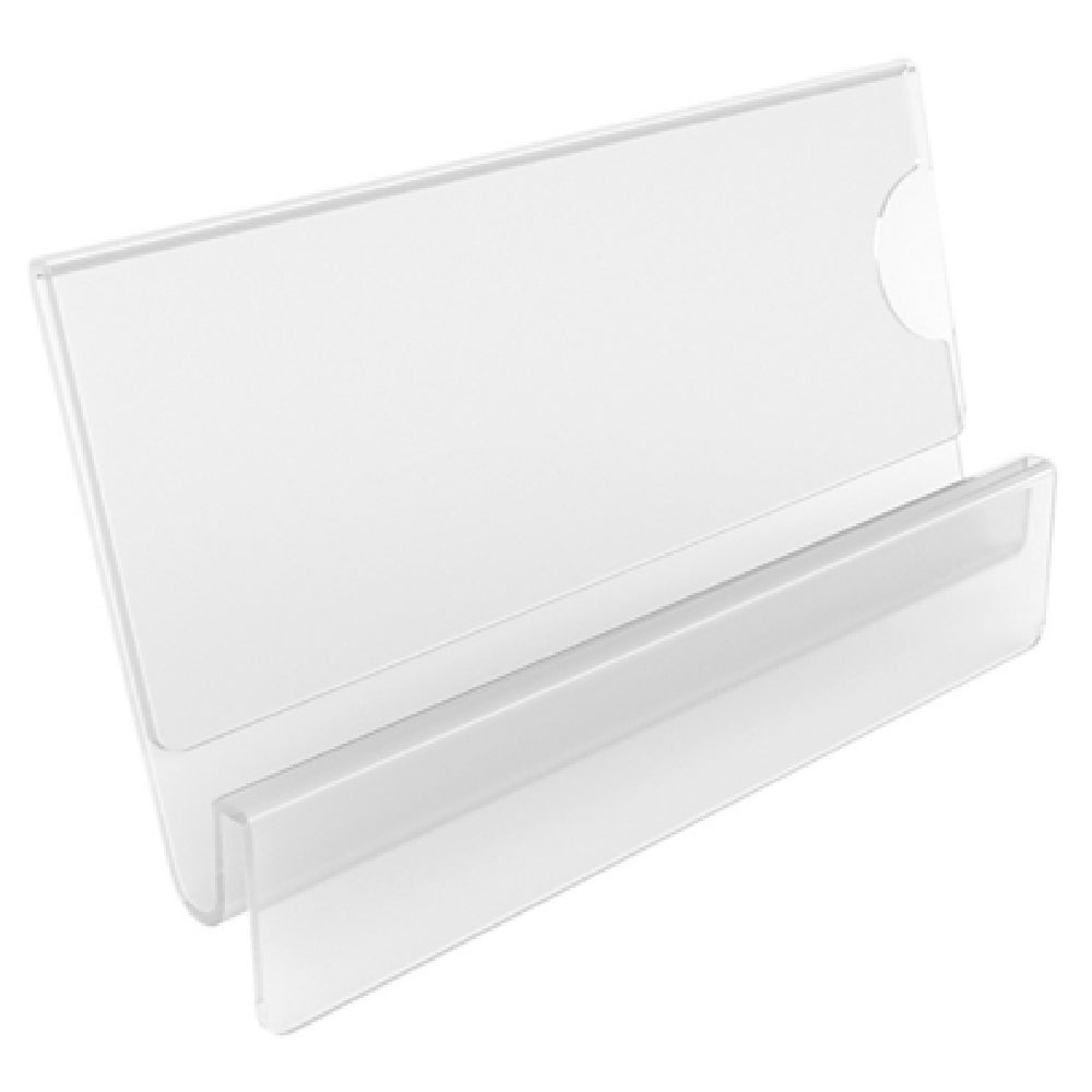 BauscherHepp 57.0161.9991 Label Holder 3-1/8" X 3/4" X 2-1/4"H Rear