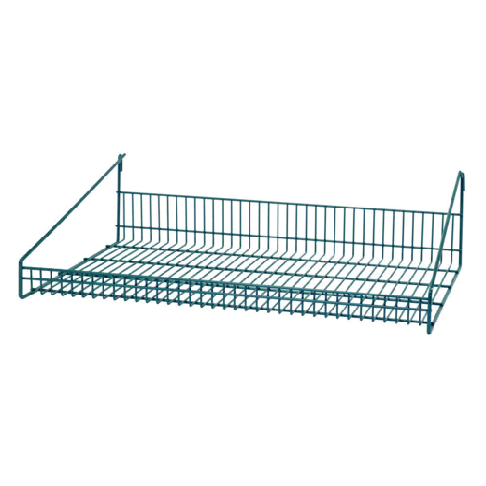 Quantum SG-LS1830P Store Grid Shelf 30"W X 18"D X 7-1/2"H With Retaining Front Edge