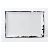 Arc Cardinal HN001 Dudson Harvest Natural Rectangle Tray (L:11.25'' X W:7.5'') Vitrified Ceramic