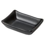 GET Enterprises SD-3828-BK Nara™ Ramekin Sauce Dish/Side Dish 2 Oz. (2.5 Oz. Rim Full) 3-3/4"L X 2-3/4"W X 3/4"H