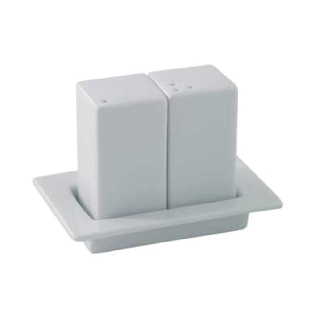 Revol 4299 (19778) Salt/Pepper Set (SHIPS FROM FRANCE) 4-1/4" X 2-3/4" X 3-1/4"H