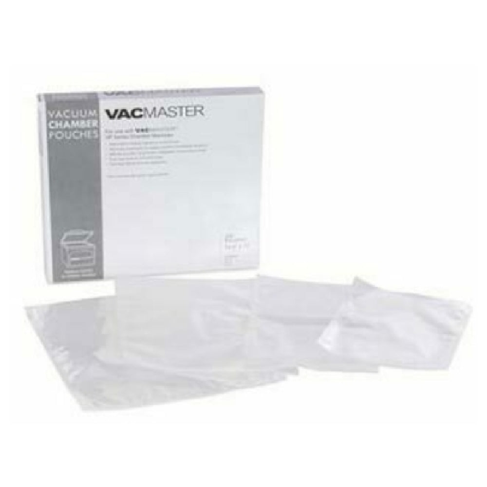 Alfa BAG-50721 VacMaster® Zipper Vacuum Chamber Pouches 10" X 15"