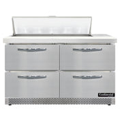 Continental Refrigerator SW48N10-FB-D Sandwich Unit Front Breather 48"W