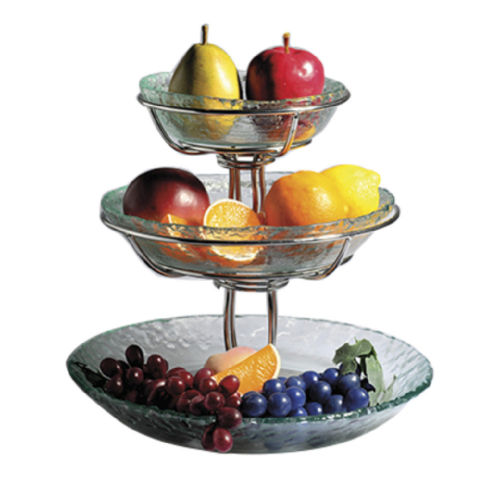 GET Enterprises WS-10 Display Bowl Stand 12" X 8"H Round