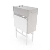 John Boos UBLDC-1818-X Underbar Liquor Bottle Unit Cover Locking Fits UBLD-181818/300 Stainless Steel Construction