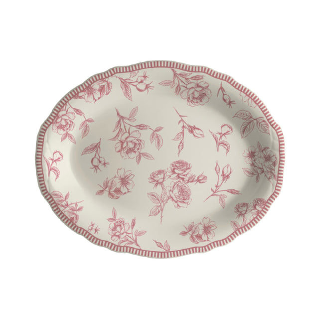 Steelite HL52763883 Oval Platter 12.625" X 9.75" Carolyn