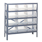 Quantum 1839-210CL Shelving Unit 18"D X 36"L X 39"H Heavy Duty