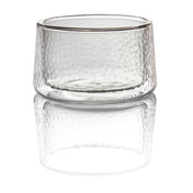 BauscherHepp 53.0064.0209 Double Walled Glass 8.5 Oz. 4.7" Dia. X 2.8"H