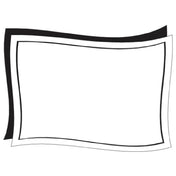 Hubert 94460 - Merchandising Tag, 3-5/8" X 2-11/16"H, Rectangular