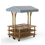 Steelite MGCMLD15BBWW - Square Market Warming Station, 71.0" X 67.0" X 95.5", Modular