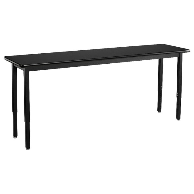 National Public Seating HDT3-1896 NPS® Heavy Duty Steel Table 18" X 96" 16-gauge Channel Frame