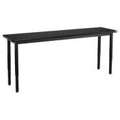 National Public Seating HDT3-1884 NPS® Heavy Duty Steel Table 18" X 84" 16-gauge Channel Frame