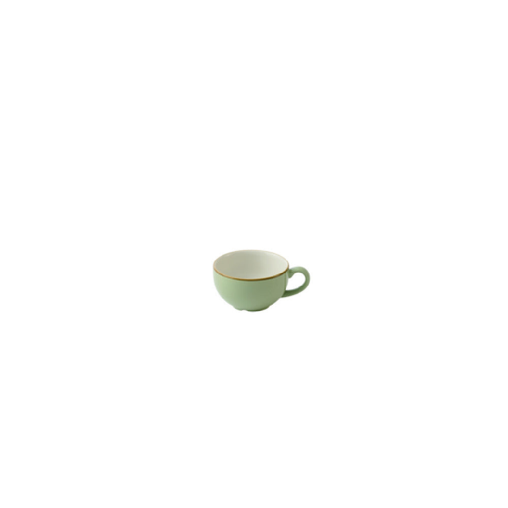 Churchill China SSASCB201 - Stonecast Sage Green Cafe Cappuccino Cup, 8 Oz., Ceramic
