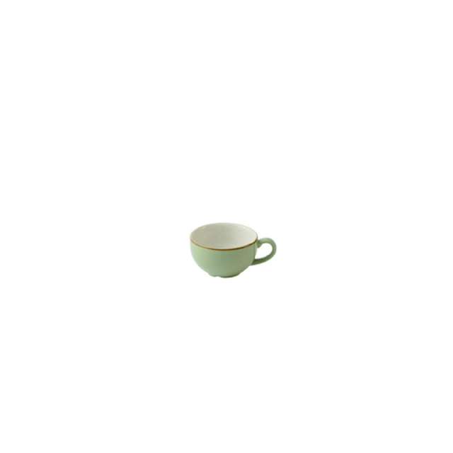 Churchill China SSASCB201 - Stonecast Sage Green Cafe Cappuccino Cup, 8 Oz., Ceramic