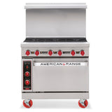 American Range AR-12G-4B-SB_NAT Restaurant Range Gas 36"