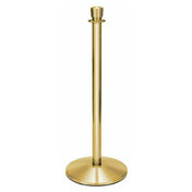 Forbes Industries 2742 Contemporary Series Post Classic Design Brushed Solid Brass