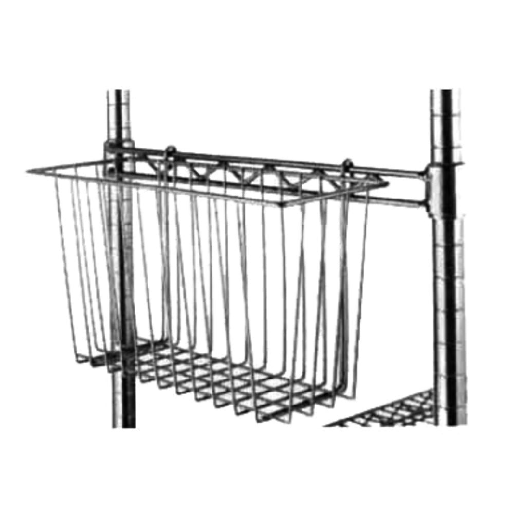 Metro H209-DSG Super Erecta® Storage Basket 13-3/8" X 5" X 7" Smoked Glass