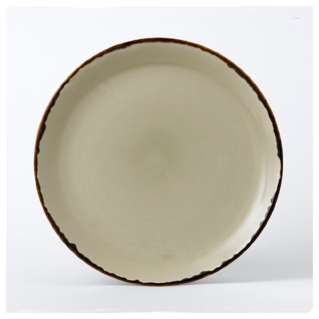 Arc Cardinal HL288 Dudson Harvest Linen Coupe Plate (D:11.25'') Vitrified Ceramic