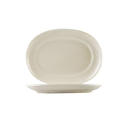 CAC China REC-D13 REC D-End Platter 12"L X 9"W X 1-3/8"H Oblong