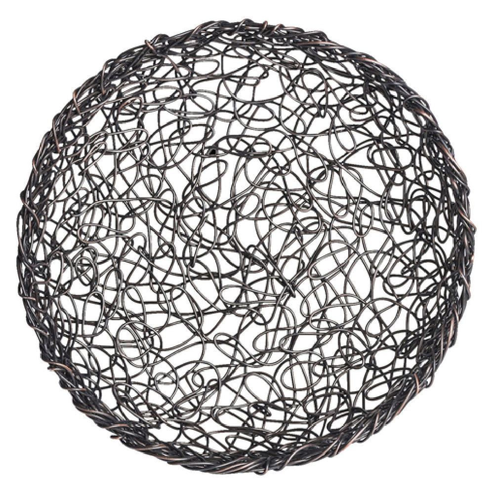 Steelite 7340MW010 Medium Basket 9.0" X 3.0" Creations Metal