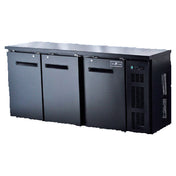 Spartan SBBB-79-SL Refrigerate Back Bar Cooler Shallow Depth 78.8"