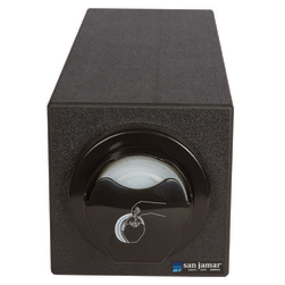 San Jamar L2910BK EZ-Fit® Lid Dispenser Counter Model 7-3/4"L X 25"W X 7-3/4"H