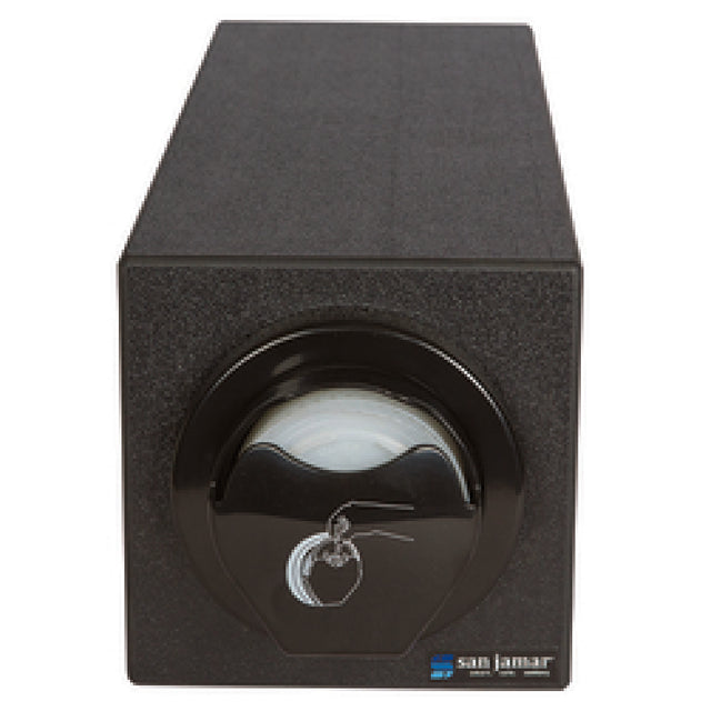 San Jamar L2910BK EZ-Fit® Lid Dispenser Counter Model 7-3/4"L X 25"W X 7-3/4"H