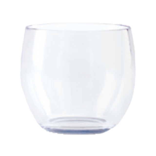 GET Enterprises SW-1460-CL Wine Glass 8 Oz. (8-19/20 Oz. Rim Full) 3-2/5" Max Dia. X 3"H