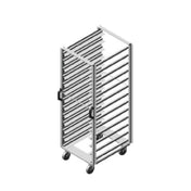 American Panel APR13-26 Mobile Pan Rack Accommodates 26 Full Size Steam Table Pans (12”x20”x2 1/2”) Or 13 Full Size Sheet Pans (18”x26”)