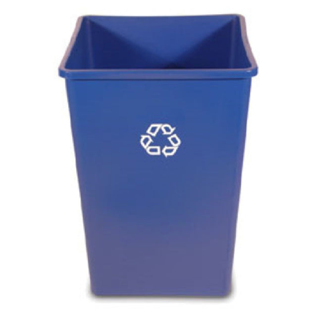 Rubbermaid FG395873BLUE Recycling Container 35 Gallon 19-1/2" X 27-5/8"H