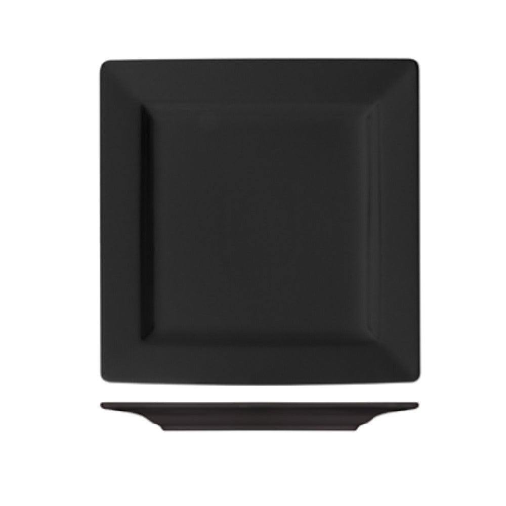 International Tableware EL-6-BL Plate 6-1/4"W X 6-1/4"D X 5/8"H Square