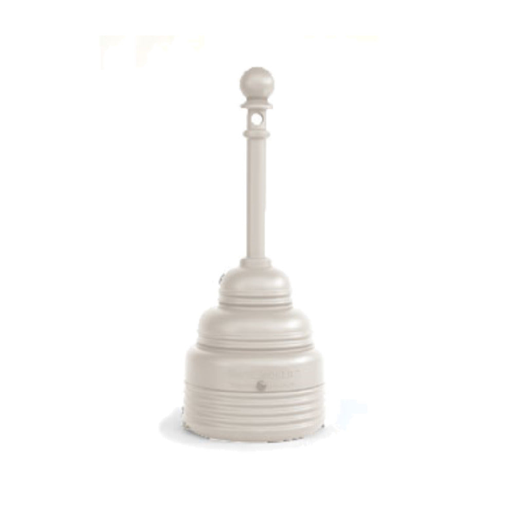 Curtron T1208-TN Smoker Cigarette Receptacle 15-1/4" Diameter X 37-3/4"H 4 Gallon