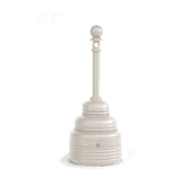 Curtron T1208-TN Smoker Cigarette Receptacle 15-1/4" Diameter X 37-3/4"H 4 Gallon