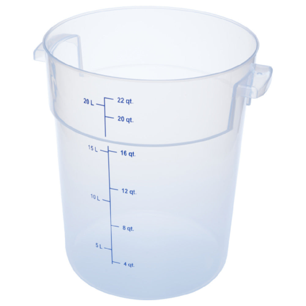 Carlisle 1096930 Carlisle StorPlus™ Food Storage Container 22 Qt. Round