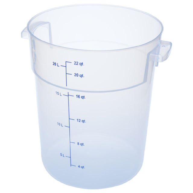 Carlisle 1096930 Carlisle StorPlus™ Food Storage Container 22 Qt. Round