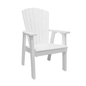 Grosfillex UT810004 - Kailua Adirondack Chair, Designed For Outdoor Use, Wide Arms