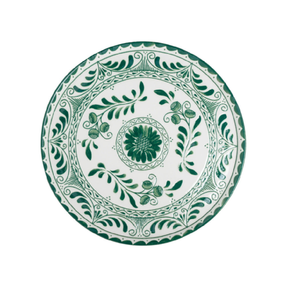 Steelite A103P801 Plate 10.75" Talavera Motiva Green