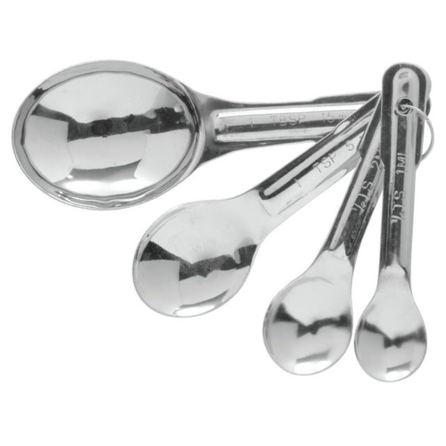 Hubert 21752 - Measuring Spoon Set, 4-piece, Includes (1) Each: Tablespoon