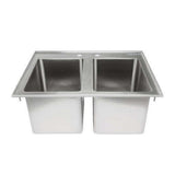 Empura EDIS2101410 - Drop-in Sink, 25"W X 19"D X 10"H Overall Size, 2-compartment