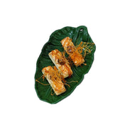 Bon Chef 9800TERRA Serving Platter 5-1/2" X 10" Leaf Design