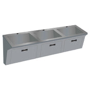 Advance Tabco SCR-ADA-3 Hand Sink Wall Mounted Scrub Sink Design